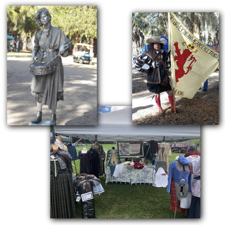 Historical Re-enactments and Vendors
